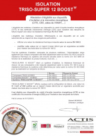 TRISO-TOITURE - Attestation d'éligibilité